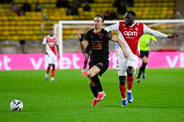 FOOTBALL : AS Monaco VS Stade Rennais FC - Ligue 1 McDonald s - 31 01 2026 EstÃ ban Lepaul (SRFC) - Ligue 1 McDonald s match between AS Monaco and Stade Rennais FC on January 31, 2026 at the Louis II Stadium in Monaco. MonacoMonaco  Copyright: xWilliamxCannarellax