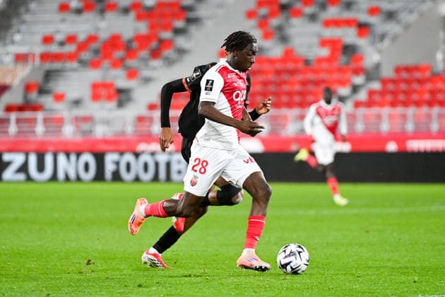 AS Monaco FC v Stade Rennais FC - Ligue 1 McDonald s 2025 2026 28 Mamadou COULIBALY (asm) during the Ligue 1 McDonald s match between Monaco and Rennes at Stade Louis II on January 31, 2026 in Monaco, Monaco. Monaco Monaco  Copyright: xFEPx 776348265