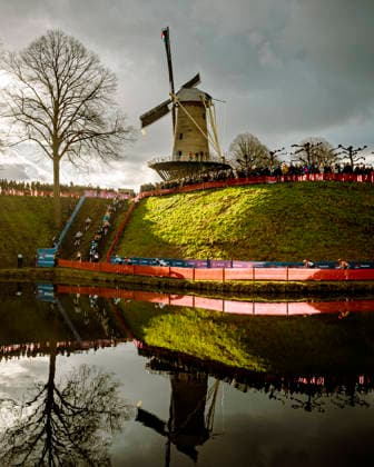 Cyclocross - UCI cyclo-cross World Championships Hulst - Day 2 The UCI cyclo-cross World Championships Women Elite through the historic heart of the fortified city Hulst, by the Windmill 2026 UCI cyclo-cross World Championships Women Elite - Hulst The Netherlands Photo: Stijn Bastens CC Hulst The Netherlands  Copyright: xContentxCurationx StijnxBastensx xCCx