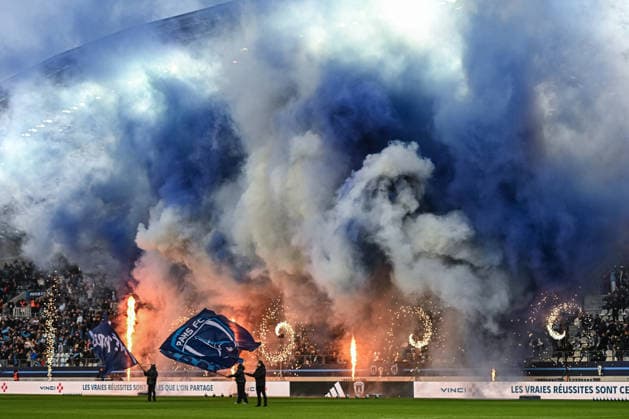 On the 20th day of the McDonald s Ligue 1 season, Paris FC hosted Olympique de Marseille at the Stade Jean Bouin in Paris on 31 January 2026. - 31 01 2026 - France Ile-de-France (region) Paris -  JulienxMattiax xLexPictorium LePictorium_0326871