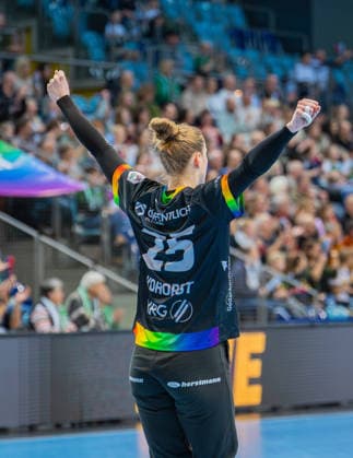 Handball I Frauen I Saison 2025-2026 I 1. HBF I 15. Spieltag I VFL Oldenburg - SV Union Halle-Neustadt I 31.01.2026 Madita Kohorst (25, VfL Oldenburg) Oldenburg Kleine EWE-Arena Niedersachsen Deutschland Copyright: xLobeca JonasxBoningx