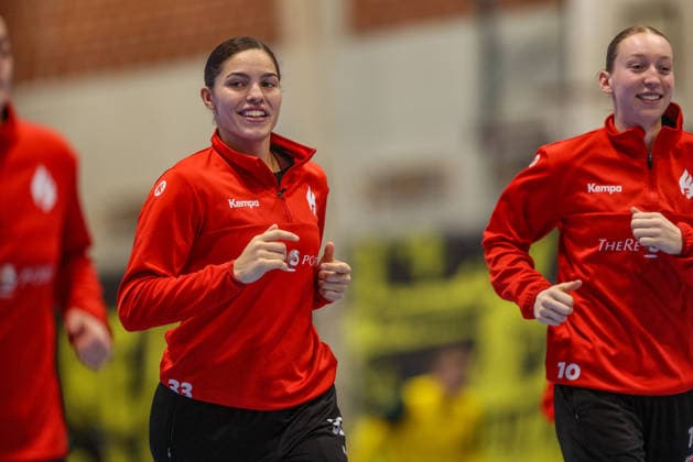 GER, Dortmund, Borussia Dortmund vs HSG Bensheim Auerbach Flames, Alsco Handball Bundesliga Frauen, Handball, DHB, Spielzeit 2025 2026, Sporthalle Wellinghofen, 15. Spieltag im Bild: Lucie-Marie Kretzschmar (HSG Bensheim Auerbach Flames Frauen 29) DFB DFL REGULATIONS PROHIBIT ANY USE OF PHOTOGRAPHS AS IMAGE SEQUENCES AND OR QUASI-VIDEO, 31.01.2026 Copyright: HMBxMedia HendrikxHamelau