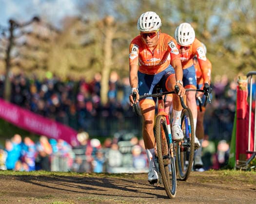 2026-01-31 2026 Rabobank UCI Cyclo-cross World Championships HULST, NETHERLANDS - JANUARY 31: ALVARADO Ceylin del Carmen NETHERLANDS NED during the 2026 Rabobank UCI Cyclo-cross World Championships at on January 31, 2026 in Hulst, Netherlands. Hulst Netherlands Content not available for redistribution in The Netherlands directly or indirectly through any third parties. Copyright: xRobxPauelx