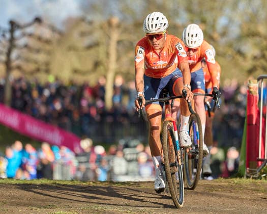 2026-01-31 2026 Rabobank UCI Cyclo-cross World Championships HULST, NETHERLANDS - JANUARY 31: ALVARADO Ceylin del Carmen NETHERLANDS NED during the 2026 Rabobank UCI Cyclo-cross World Championships at on January 31, 2026 in Hulst, Netherlands. Hulst Netherlands Content not available for redistribution in The Netherlands directly or indirectly through any third parties. Copyright: xRobxPauelx