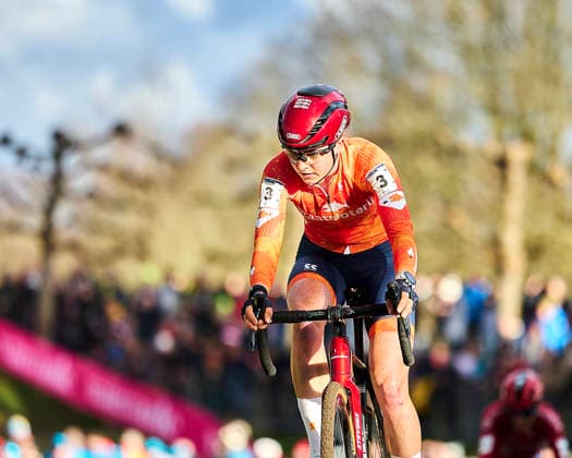2026-01-31 2026 Rabobank UCI Cyclo-cross World Championships HULST, NETHERLANDS - JANUARY 31: VAN ALPHEN Aniek NETHERLANDS NED during the 2026 Rabobank UCI Cyclo-cross World Championships at on January 31, 2026 in Hulst, Netherlands. Hulst Netherlands Content not available for redistribution in The Netherlands directly or indirectly through any third parties. Copyright: xRobxPauelx