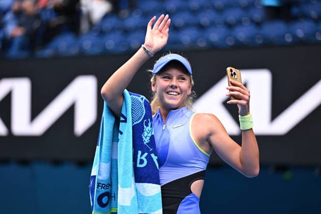 Australian Open 2026 - Ksenia Efremova Wins The Girl Juniors Final Ksenia Efremova (FRA) wins the girl juniors final at the 2026 Australian Open at Melbourne Park in Melbourne, AUSTRALIA, on February, 1 , 2026. Photo by Corinne Dubreuil ABACAPRESS.COM Melbourne Australia  Copyright: xDubreuilxCorinne ABACAx