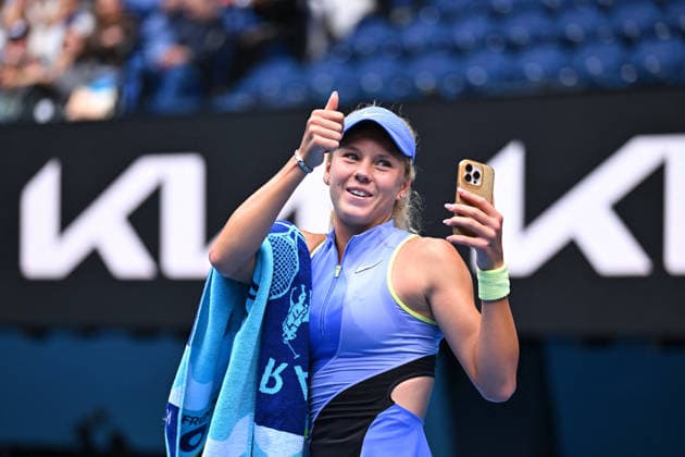 Australian Open 2026 - Ksenia Efremova Wins The Girl Juniors Final Ksenia Efremova (FRA) wins the girl juniors final at the 2026 Australian Open at Melbourne Park in Melbourne, AUSTRALIA, on February, 1 , 2026. Photo by Corinne Dubreuil ABACAPRESS.COM Melbourne Australia  Copyright: xDubreuilxCorinne ABACAx
