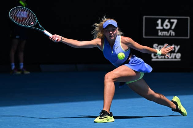 Australian Open 2026 - Ksenia Efremova Wins The Girl Juniors Final Ksenia Efremova (FRA) wins the girl juniors final at the 2026 Australian Open at Melbourne Park in Melbourne, AUSTRALIA, on February, 1 , 2026. Photo by Corinne Dubreuil ABACAPRESS.COM Melbourne Australia  Copyright: xDubreuilxCorinne ABACAx