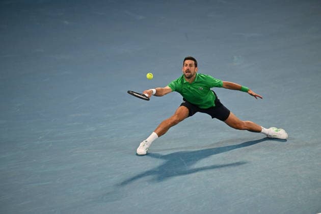 2026 Australian Open - Day 15 MELBOURNE, AUSTRALIA - FEBRUARY 01: Carlos Alcaraz of Spain compete against Novak Djokovic of Serbia in the Men s Singles Final during day 15 of the Australian Open at Melbourne Park on February 01, 2026 in Melbourne, Australia. Mark Avellino Anadolu Melbourne Australia. Editorial use only. Please get in touch for any other usage.  Copyright: x2026xAnadoluxMarkxAvellinox