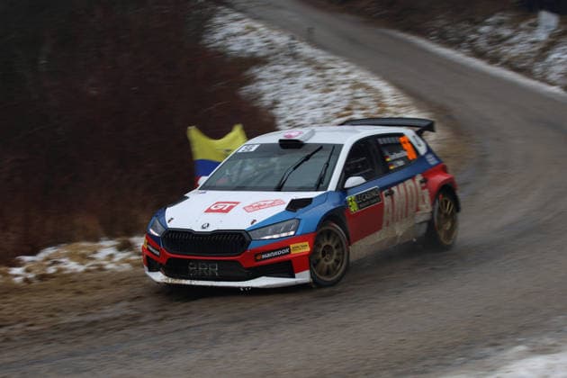 56 Albert von Thurn und Taxis (GER) Jara Hain (GER), Skoda Fabia RS, Team: Albert von Thurn und Taxis (GER) MCO, Motorsport, Rallye, WRC, Motorsport Rallye, WM Rallye Weltmeisterchaft, 94. Rallye Monte Carlo, Gap, Frankreich, WP4 Laborel - Chauvaclaux-Montaux 1, 30.01.2026 MCO, Motorsport, Rallye, WRC, Rallye Weltmeisterchaft, 94. Rallye Monte Carlo, Gap, Frankreich, WP4 Laborel - Chauvaclaux-Montaux 1, 30.01.2026 Gap *** 56 Albert von Thurn und Taxis GER Jara Hain GER , Skoda Fabia RS, Team Albert von Thurn und Taxis GER MCO, Motorsport, Rally, WRC, Rally World Championship, 94 Rally Monte Carlo, Gap, France, SS4 Laborel Chauvaclaux Montaux 1, 30 01 2026 MCO, Motorsport, Rally, WRC, Rally World Championship, 94 Rally Monte Carlo, Gap, France, SS4 Laborel Chauvaclaux Montaux 1, 30 01 2026 Gap Copyright: xEibner-Pressefoto JuergenxAugstx EP_JAT