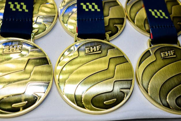 Herning: Handball EM 2026 - Finale - Daenemark - Deutschland Goldmedaille Herning Jyske Bank Boxen Daenemark