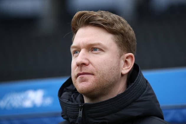 01.02.2026, xtgx, Fussball 2.Bundesliga, Hertha BSC Berlin - SV Darmstadt 98 v.l. Sportlicher Leiter Paul Fernie (SV Darmstadt 98) (DFL DFB REGULATIONS PROHIBIT ANY USE OF PHOTOGRAPHS as IMAGE SEQUENCES and or QUASI-VIDEO) Berlin