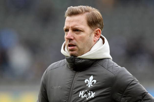01.02.2026, xtgx, Fussball 2.Bundesliga, Hertha BSC Berlin - SV Darmstadt 98 v.l. Trainer Florian Kohfeldt (SV Darmstadt 98) (DFL DFB REGULATIONS PROHIBIT ANY USE OF PHOTOGRAPHS as IMAGE SEQUENCES and or QUASI-VIDEO) Berlin