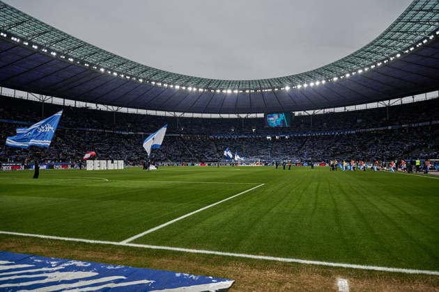 Hertha BSC Berlin, gegen Polizeigewalt, GER, Hertha BSC vs. ,SV Darmstadt 98, 2. Bundesliga, Saison 2025 2026, 20. Spieltag, 01.02.2026 (DFL REGULATIONS PROHIBIT ANY USE OF PHOTOGRAPHS AS IMAGE SEQUENCES AND OR QUASI - VIDEO). GER, Hertha BSC vs. ,SV Darmstadt 98, 2. Bundesliga, Saison 2025 2026, 20. Spieltag, 01.02.2026 Berlin