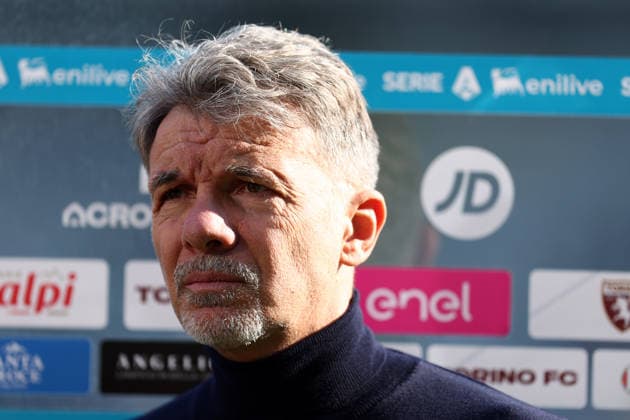 Marco Baroni (Torino Fc) looks on, Serie A, Torino FC v US Lecce , Olimpico, February 1, 2026, Turin, Italy.