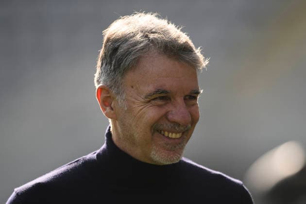 Torino FC v US Lecce - Serie A Marco Baroni head coach of Torino FC, smiles prior to the Serie A football match between Torino FC and US Lecce. Turin Italy Copyright: xNicolòxCampox