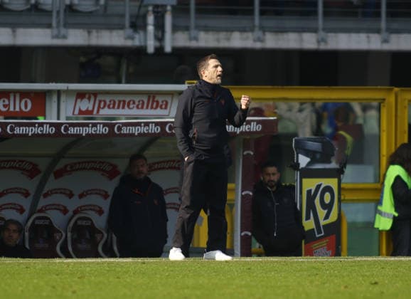 Eusebio Di Francesco manager of US Lecce during the Italian Serie A 2025 26 season football match between Torino FC and US Lecce on 01 February 2026 at Stadio Olimpico Grende Torino ,Turin, Italy. Photo Nderim KACELI  Copyright: xNderimxKaceli IPAxSportx xipa-agency.netx xx IPA_70834858 IPA_Agency_IPA70834858