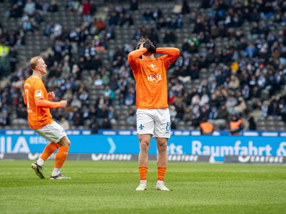 Fussball, Herren, Saison 2025 2026, 2. Bundesliga (20. Spieltag), Hertha BSC - SV Darmstadt 98, Luca Marseiler (Darmstadt), 01.02. 2026,