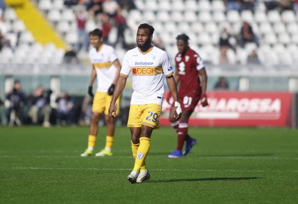 CALCIO - Serie A - Torino FC vs US Lecce Lassana Coulibaly of US Lecce during the Italian Serie A 2025 26 season football match between Torino FC and US Lecce on 01 February 2026 at Stadio Olimpico Grende Torino ,Turin, Italy. Photo Nderim KACELI Turin Italy  Copyright: xIPAxSport ABACAx