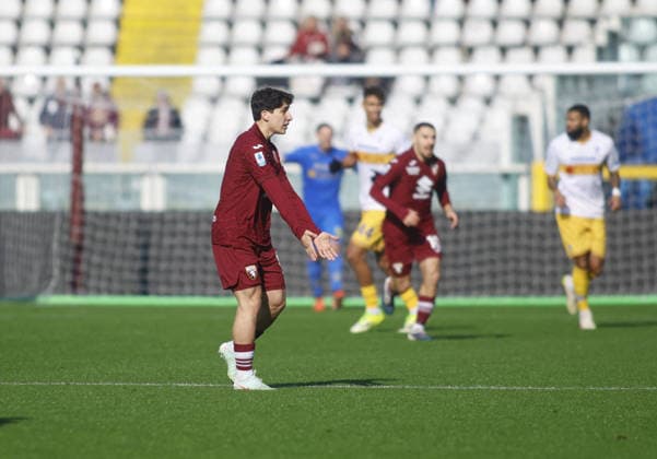 CALCIO - Serie A - Torino FC vs US Lecce Emirhan Ilkhan of Torino FC during the Italian Serie A 2025 26 season football match between Torino FC and US Lecce on 01 February 2026 at Stadio Olimpico Grende Torino ,Turin, Italy. Photo Nderim KACELI Turin Italy  Copyright: xIPAxSport ABACAx