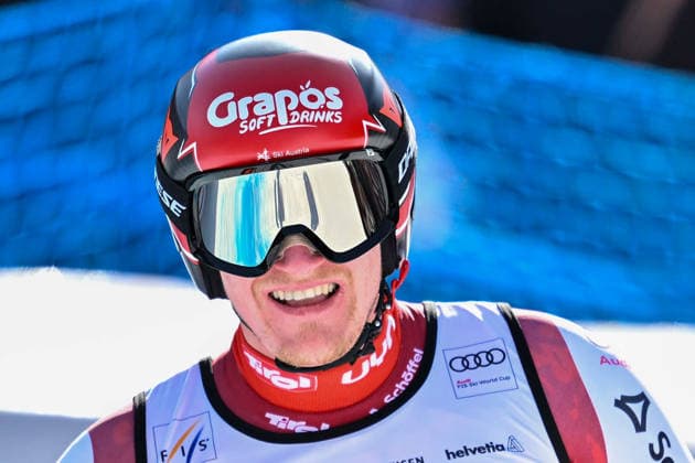 ALPINE SKIING - FIS WC Crans Montana CRANS MONTANA,SWITZERLAND,01.FEB.26 - ALPINE SKIING - FIS World Cup, downhill, men. Image shows Stefan Babinsky (AUT).  GEPAxpictures xAvnixRetkoceri
