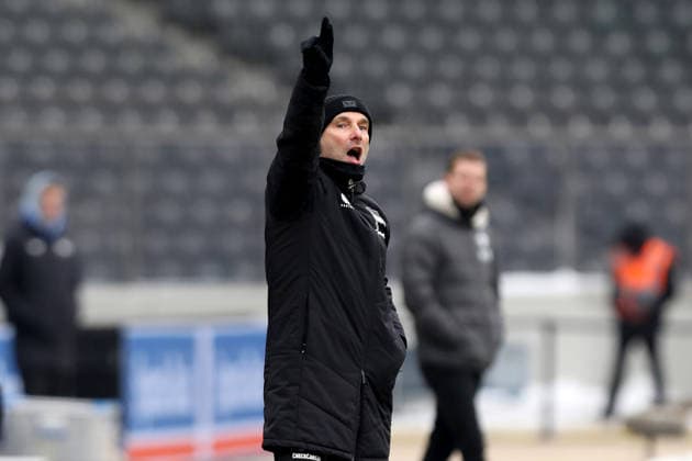 01.02.2026, xtgx, Fussball 2.Bundesliga, Hertha BSC Berlin - SV Darmstadt 98 v.l. Trainer Stefan Leitl (Hertha BSC Berlin) (DFL DFB REGULATIONS PROHIBIT ANY USE OF PHOTOGRAPHS as IMAGE SEQUENCES and or QUASI-VIDEO) Berlin