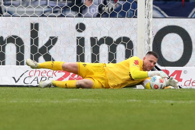 01.02.2026, xtgx, Fussball 2.Bundesliga, Hertha BSC Berlin - SV Darmstadt 98 v.l. Marcel Schuhen (SV Darmstadt 98) (DFL DFB REGULATIONS PROHIBIT ANY USE OF PHOTOGRAPHS as IMAGE SEQUENCES and or QUASI-VIDEO) Berlin