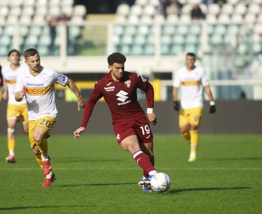 Che Adams of Torino FC during the Italian Serie A 2025 26 season football match between Torino FC and US Lecce on 01 February 2026 at Stadio Olimpico Grende Torino ,Turin, Italy. Photo Nderim KACELI  Copyright: xNderimxKaceli IPAxSportx xipa-agency.netx xx IPA_70838228 IPA_Agency_IPA70838228