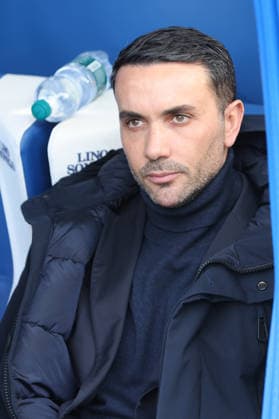 ComoÕs AtalantaÕs head coach Palladino Raffaele during the Serie A soccer match between Como and Atalanta at the Giuseppe Sinigaglia stadium in Como, north Italy - February 1, 2026 - Soccer.  Copyright: xAntonioxSaiai LaPressex