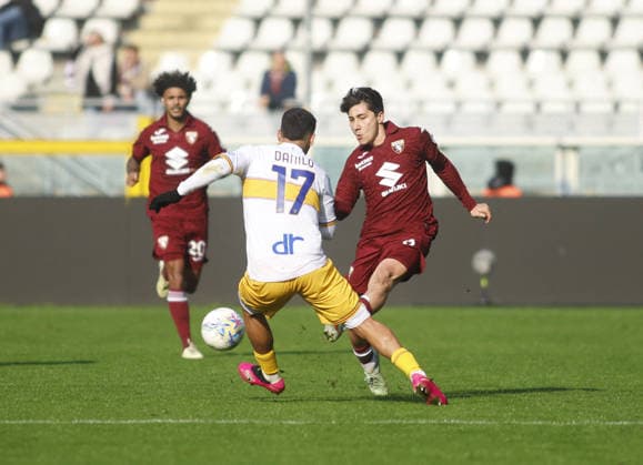 CALCIO - Serie A - Torino FC vs US Lecce Emirhan Ilkhan of Torino FC during the Italian Serie A 2025 26 season football match between Torino FC and US Lecce on 01 February 2026 at Stadio Olimpico Grende Torino ,Turin, Italy. Photo Nderim KACELI Turin Italy  Copyright: xIPAxSport ABACAx