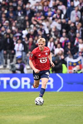 Olympique Lyonnais v Lille OSC - Ligue 1 McDonald s 2025 2026 10 Hakon Arnar HARALDSSON (losc) during the Ligue 1 McDonald s match between Lyon and Lille at Groupama Stadium on February 1, 2026 in Lyon, France. Lyon France  Copyright: xFEPx 776348270