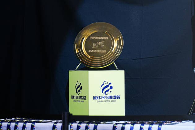 EHF Trophaee, Pokal DEN, Island vs. Kroatien, Handball, EHF Europameisterschaft 2026, Spiel um Platz 3, 01.02.2026 DEN, Island vs. Kroatien, Handball, EHF Europameisterschaft 2026, Spiel um Platz 3, 01.02.2026 Herning Copyright: xEibner-Pressefoto MarcelxvonxFehrnx EP_MFN