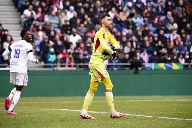 Olympique Lyonnais v Lille OSC - Ligue 1 McDonald s 2025 2026 01 Dominik GREIF (ol) during the Ligue 1 McDonald s match between Lyon and Lille at Groupama Stadium on February 1, 2026 in Lyon, France. Lyon France  Copyright: xFEPx 776348270