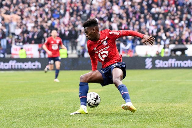 Olympique Lyonnais v Lille OSC - Ligue 1 McDonald s 2025 2026 27 Felix CORREIA (losc) during the Ligue 1 McDonald s match between Lyon and Lille at Groupama Stadium on February 1, 2026 in Lyon, France. Lyon France  Copyright: xFEPx 776348270