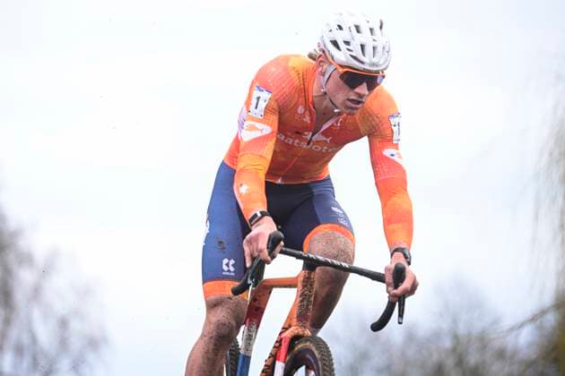 UCI World Championships 2026 Hulst HULST, THE NETHERLANDS - FEBRUARY 01 : Van Der Poel Mathieu (Ned) in action during the 2026 UCI Cyclo-Cross World Championships for Women Under 23 on February 01, 2026 in Hulst, The Netherlands, 01 02 2026 Hulst The Netherlands  Copyright: xPeterxDexVoechtx