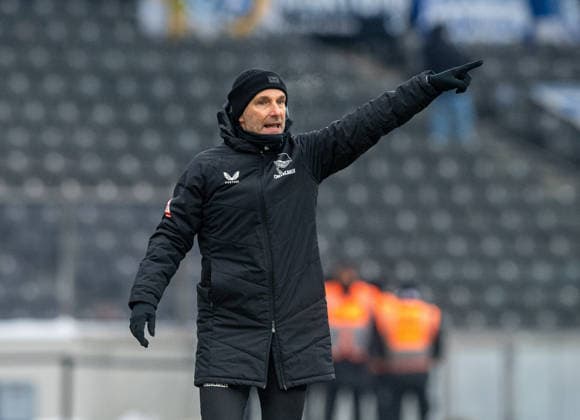 Fussball, Herren, Saison 2025 2026, 2. Bundesliga (20. Spieltag), Hertha BSC - SV Darmstadt 98, Trainer Stefan Leitl (Hertha BSC), 01.02. 2026,