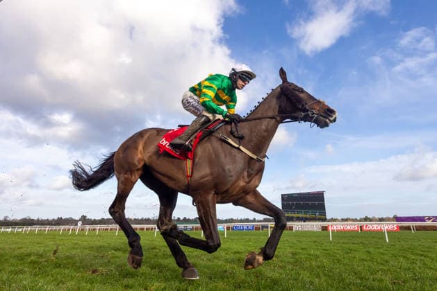 REPRO FREE *PRESS RELEASE NO REPRODUCTION FEE* EDITORIAL USE ONLY 2026 Dublin Racing Festival, Leopardstown Racecourse, Dublin 1 2 2026 Mark Walsh on Majborough wins The Ladbrokes Dublin Steeplechase (Grade 1) Mark Walsh on Majborough wins 1 2 2026  Copyright: x INPHO MorganxTreacyx 2V7A9022
