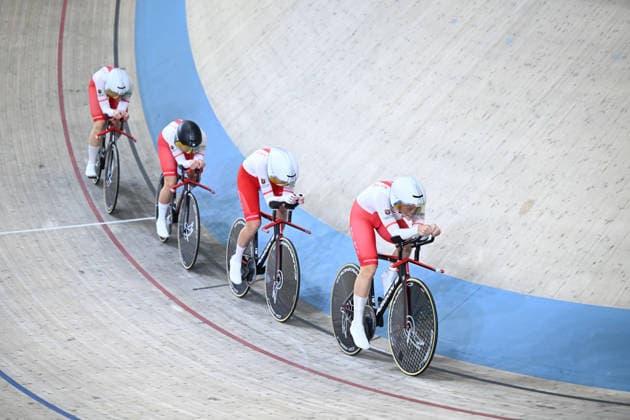 01-02-2026 European Championships Elite Women Track; Giornata 01; 2026, Polonia; Szalinska, Tamara; Rabazynska, Eliza; Tracka, Maja; Szczesna, Martyna; Konya - Velodrom; 