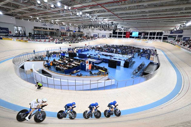 01-02-2026 European Championships Elite Women Track; Giornata 01; 2026, Italia; Balsamo, Elisa; Paternoster, Letizia; Venturelli, Federica; Sanarini, Linda; Konya - Velodrom; 