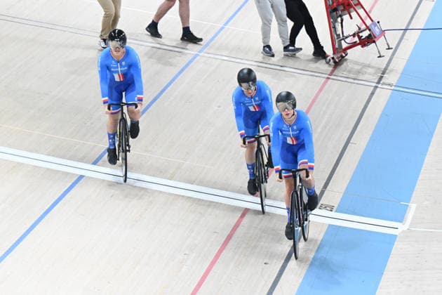01-02-2026 European Championships Elite Women Track; Giornata 01; 2026, Repubblica Ceca; Jabornikova, Veronika; Jabornikova, Anna; Peterkova Kate Ina Sara; Konya - Velodrom; 