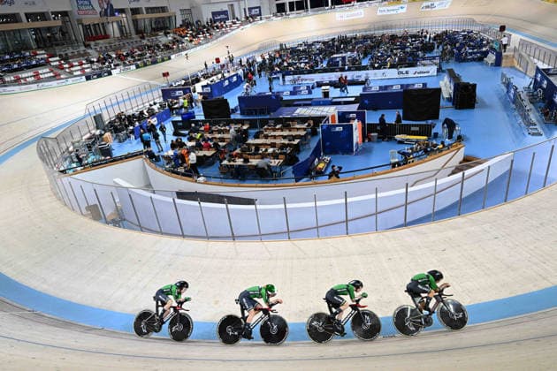 01-02-2026 European Championships Elite Women Track; Giornata 01; 2026, Irlanda; O Brien, Aoife; Mangan, Fiona; Creighton, Erin Grace; Konya - Velodrom; 
