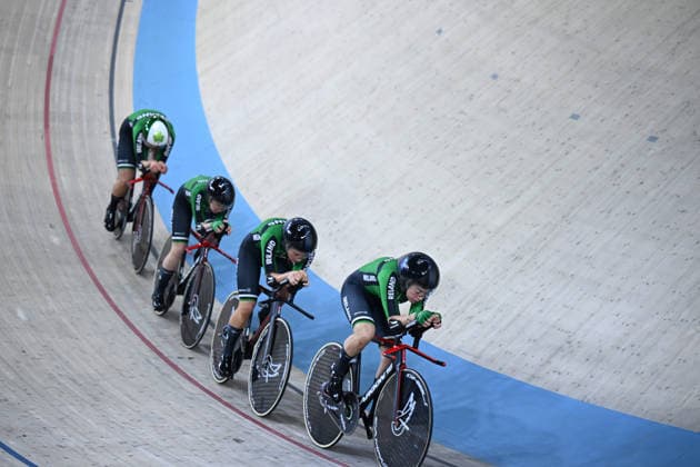 01-02-2026 European Championships Elite Women Track; Giornata 01; 2026, Irlanda; O Brien, Aoife; Mangan, Fiona; Creighton, Erin Grace; Konya - Velodrom; 