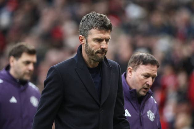 Manchester United, ManU v Fulham, Premier League, Old Trafford, Manchester. Times Photographer Bradley Ormesher. 1.2.2026. Manchester United v Fulham, Premier League, Old Trafford, Manchester. Times Photographer Bradley Ormesher. Michael Carrick.  Copyright: xBradleyxOrmesherx NINTCHDBPICT001055762795
