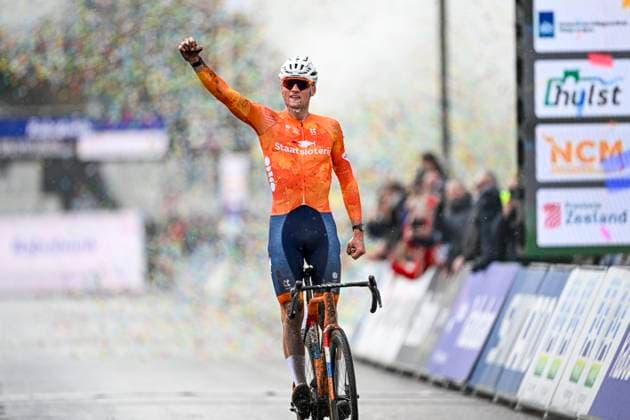 UCI World Championships 2026 Hulst HULST, THE NETHERLANDS - FEBRUARY 01 : Rider of Belgium (BEL) in action during the 2026 UCI Cyclo-Cross World Championships for Women Under 23 on February 01, 2026 in Hulst, The Netherlands, 01 02 2026 Hulst The Netherlands  Copyright: xPeterxDexVoechtx