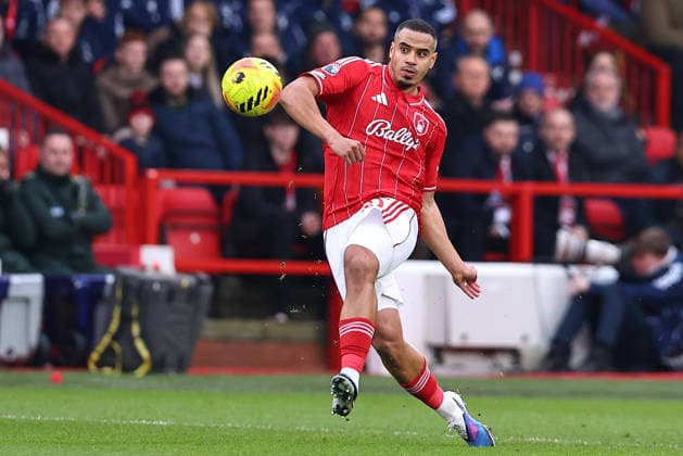 Nottingham Forest v Crystal Palace, Premier League Murillo of Nottingham Forest during the Nottingham Forest v Crystal Palace Premier League match at the City Ground, West Bridgford, England on 1 February 2026 Credit: Ryan Crockett Every Second Media Editorial use only. All images are copyright Every Second Media Limited. No images may be reproduced without prior permission. All rights reserved. Premier League and Football League images are subject to licensing agreements with Football DataCo Limited. see https: www.football-dataco.com Copyright: xIMAGO EveryxSecondxMediax ESM-1783-0061 RyanxCrockettx xEveryxSecondxMediax