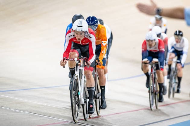 LÄSSER Franz-Josef: UEC Track cycling, Rad, Radsport, Bahnrad, Bahn European Championships Konya 2026 LÄSSER Franz-Josef ( AUT ) Austria Querformat - quer - horizontal - Landscape - Event Veranstaltung: UEC Track Cycling European Championships 2026 - Category Kategorie: Cycling - Track Cycling European Championships - Location Ort: Asia - Turkey - Konya - Discipline: Qualification for Elimination Race - Category: Elite Men - Distance: ... m - Date Datum: 01.02.2026 Sunday Day 1 -