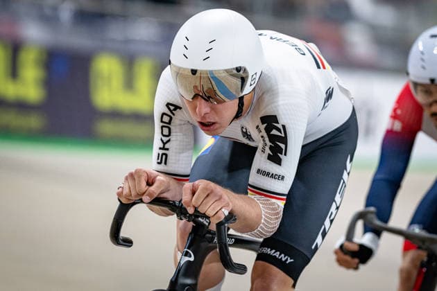 TEUTENBERG Tim Torn: UEC Track cycling, Rad, Radsport, Bahnrad, Bahn European Championships Konya 2026 TEUTENBERG Tim Torn ( GER ) Germany Querformat - quer - horizontal - Landscape - Event Veranstaltung: UEC Track Cycling European Championships 2026 - Category Kategorie: Cycling - Track Cycling European Championships - Location Ort: Asia - Turkey - Konya - Discipline: Qualification for Elimination Race - Category: Elite Men - Distance: ... m - Date Datum: 01.02.2026 Sunday Day 1 -
