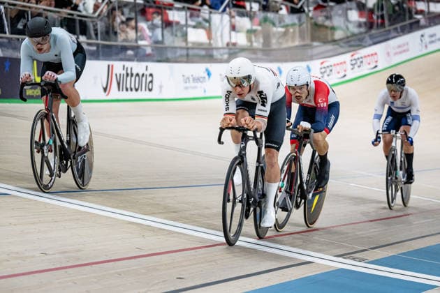 TEUTENBERG Tim Torn: UEC Track cycling, Rad, Radsport, Bahnrad, Bahn European Championships Konya 2026 TEUTENBERG Tim Torn ( GER ) Germany Querformat - quer - horizontal - Landscape - Event Veranstaltung: UEC Track Cycling European Championships 2026 - Category Kategorie: Cycling - Track Cycling European Championships - Location Ort: Asia - Turkey - Konya - Discipline: Qualification for Elimination Race - Category: Elite Men - Distance: ... m - Date Datum: 01.02.2026 Sunday Day 1 -