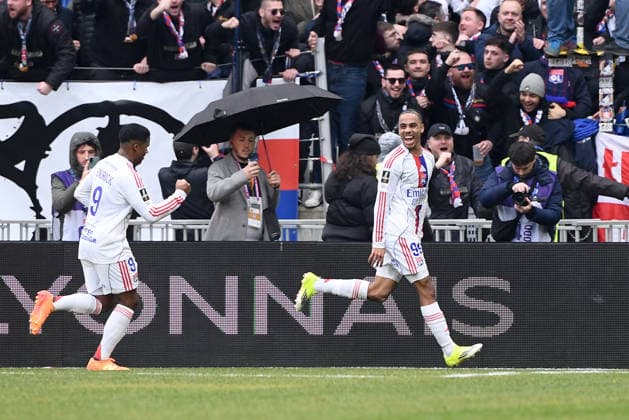Olympique Lyonnais v Lille OSC - Ligue 1 McDonald s 2025 2026 99 Noah NARTEY (ol) during the Ligue 1 McDonald s match between Lyon and Lille at Groupama Stadium on February 1, 2026 in Lyon, France. Lyon France  Copyright: xFEPx 776348270