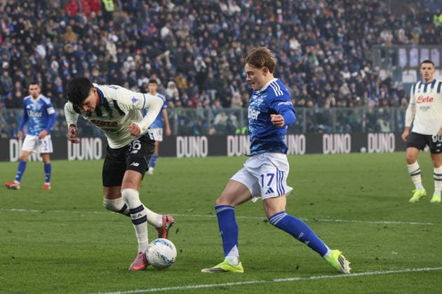 ComoÕs ComoÕs Jesus Rodriguez during the Serie A soccer match between Como and Atalanta at the Giuseppe Sinigaglia stadium in Como, north Italy - February 1, 2026 - Soccer.  Copyright: xAntonioxSaiai LaPressex
